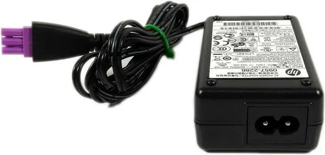 Alt view image 4 of 4 - Genuine HP AC Adapter 3-Pin Power Supply 30V for Deskjet 1050 2050A w/Cord OEM