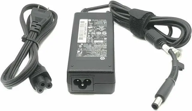 Alt view image 2 of 4 - Genuine HP 90W AC Power Adapter for EliteBook Laptop 8560p 8570p w/Cord OEM