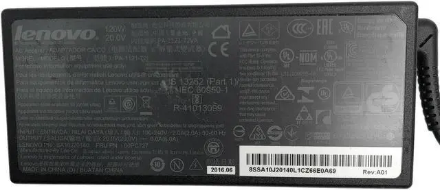 Alt view image 4 of 4 - Genuine Lenovo AC/DC Adapter Charger for Laptop IdeaCentre C455 C460 AIO w/PC