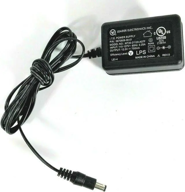 Main image of New Genuine LEI AC Adapter 9W for Motorola DTA100 Digital Transport Adapter