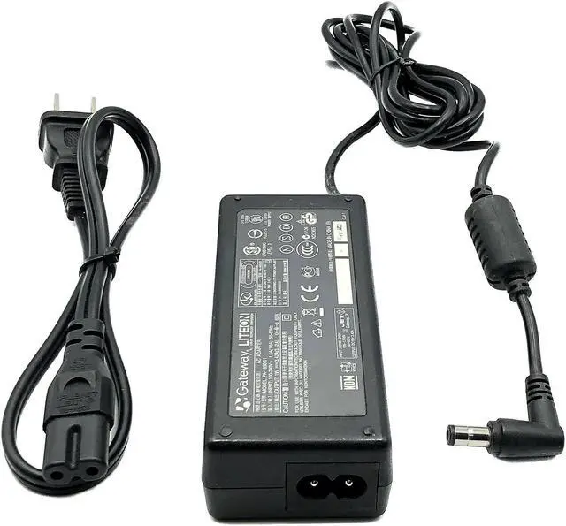 Alt view image 4 of 5 - Genuine Toshiba Satellite Pro M40X M70 U400 A200 AC Adapter Charger W/Cord OEM