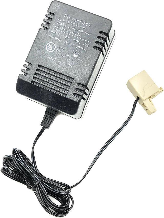 Original Powerpack KS22911MN 48VDC 200mA Telcom AC Adapter U057-480R0020