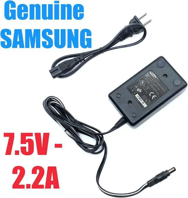 Main image of Genuine Samsung AC-DC Power Supply AP1611-UV 7.5V 2.2A w/P.Cord OEM