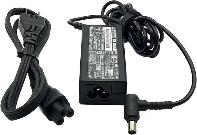 Alt view image 4 of 5 - Genuine Sony PCGA-AC5Z Power Supply Charger AC Adapter 19.5V 2.3A W/Cord