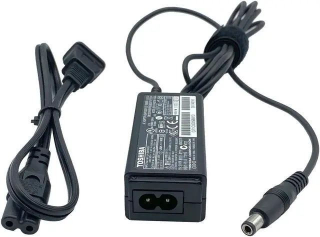 Alt view image 4 of 4 - Genuine Toshiba PA3679U-1ACA 45W 15V 3A AC Adapter PA3241U-2ACA W/P.Cord