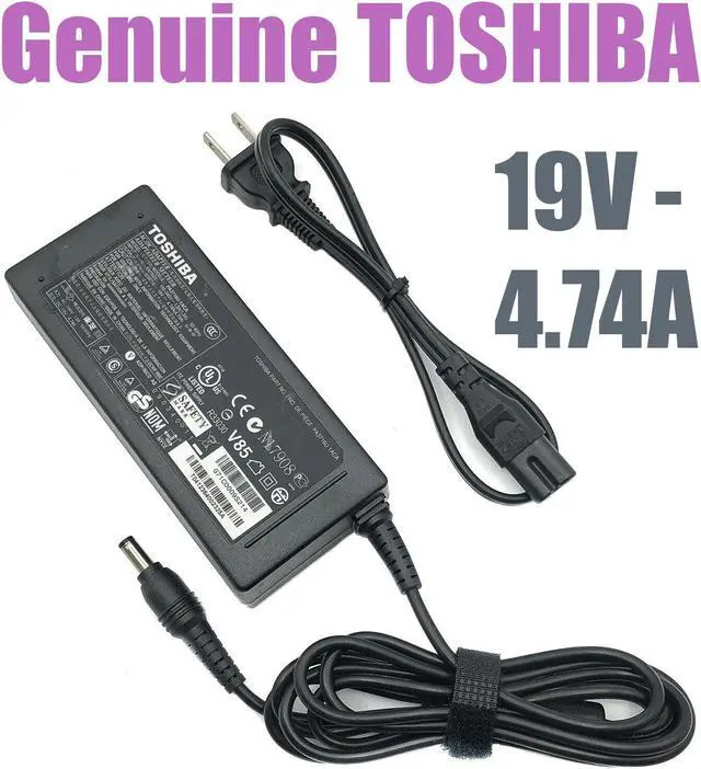 Main image of Genuine Toshiba PA3716U-1ACA AC Adapter PA3716U-1ACA PA-1900-23 Laptop W/P.Cord