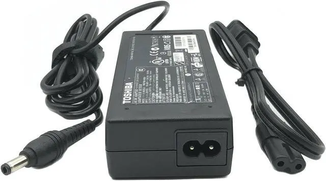 Alt view image 4 of 4 - Genuine Toshiba PA3716U-1ACA AC Adapter PA3716U-1ACA PA-1900-23 Laptop W/P.Cord