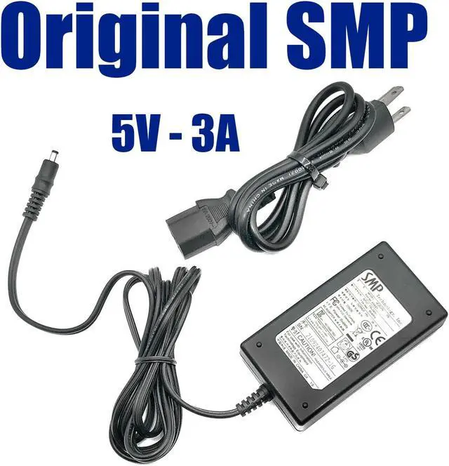 Main image of Original SMP Power Supply AC Adapter Charger 5V 3A 15W VE20-050 450023 w/ P.Cord