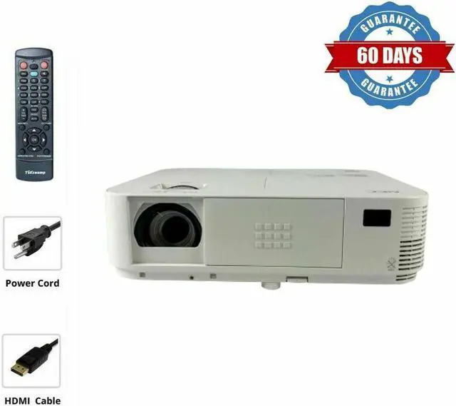Main image of NEC NP-M322X 3200 ANSI DLP Projector 3D for Ceiling Hanging Installation Flat Surface Bundle