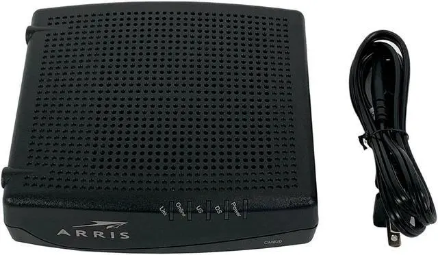 Alt view image 3 of 7 - Arris CM820A TC00DLD820 CM820A/NA DOCSIS 3.0 Cable Modem w/ Power Cord