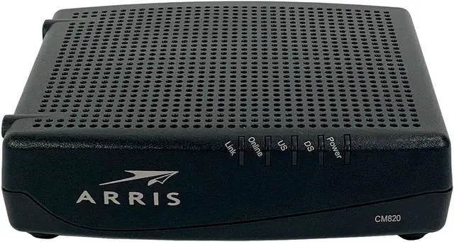 Alt view image 4 of 7 - Arris CM820A TC00DLD820 CM820A/NA DOCSIS 3.0 Cable Modem w/ Power Cord