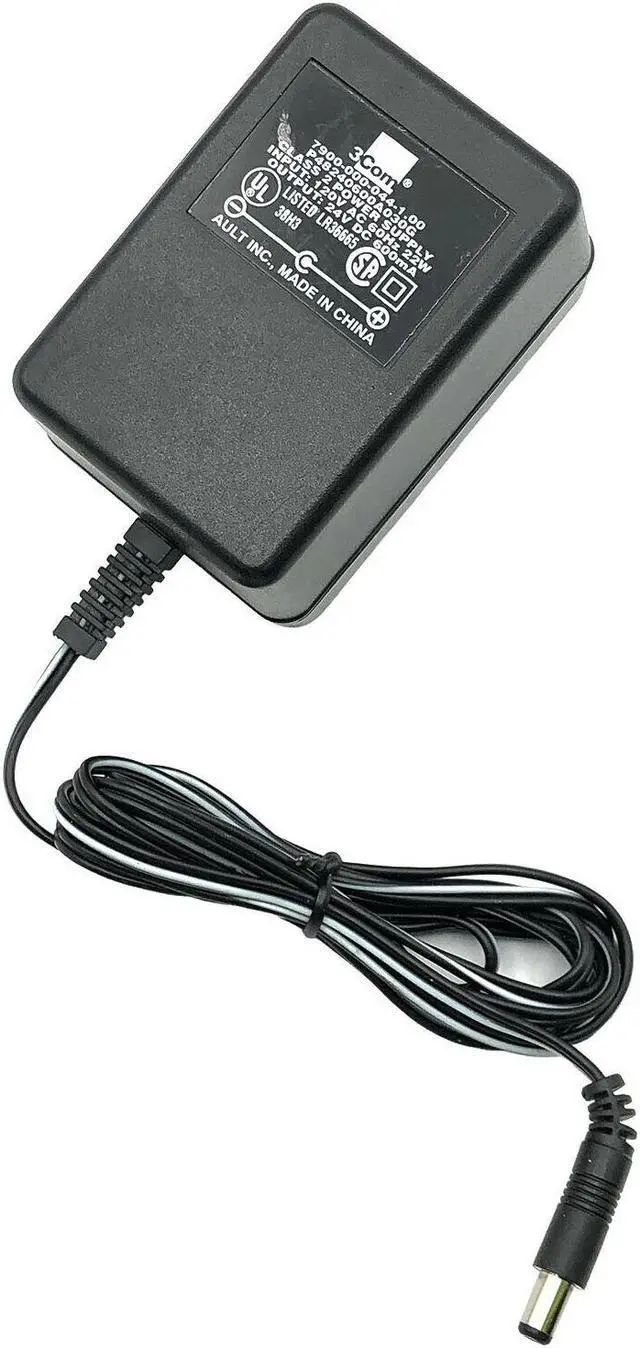 Main image of Genuine 3Com P48240600A030G 120V 22W AC 24V 600mA AC Adapter 7900-000-044-1.00