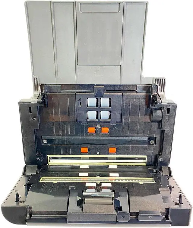 Alt view image 3 of 6 - Kodak i2400 Color Document Passthrough Scanner Auto Feeder with AC Adapter