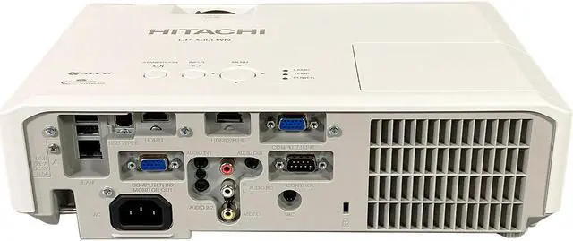 Alt view image 2 of 6 - Hitachi CP-X30LWN 3LCD Projector 3200 Lumens Bright HD 1080p HDMI w/Accessories