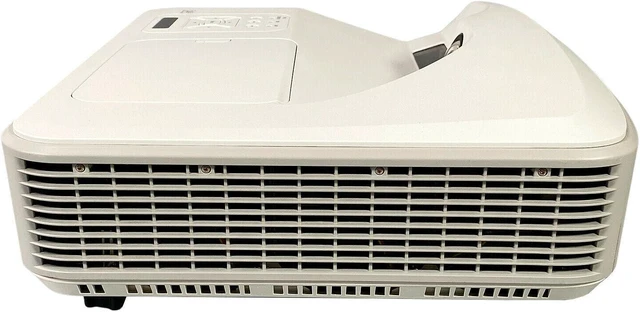 Alt view image 4 of 7 - Boxlight P12 BIW DLP Projector WXGA Ultra Short Throw Full HD 3D 1080p with Accessories