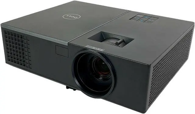 Alt view image 2 of 7 - DLP Projector Ddell 1650 4000 ANSI Contrast Bright Color 3D Ready 1080p w/Bundle