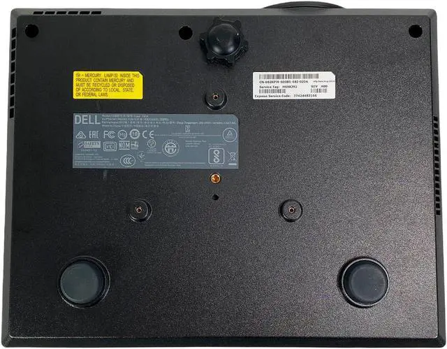 Alt view image 6 of 7 - DLP Projector Ddell 1650 4000 ANSI Contrast Bright Color 3D Ready 1080p w/Bundle