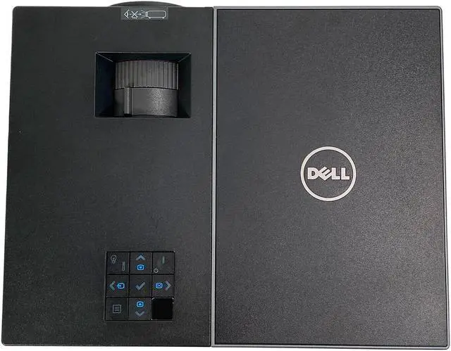 Alt view image 4 of 7 - DLP Projector Ddell 1650 4000 ANSI Contrast Bright Color 3D Ready 1080p w/Bundle
