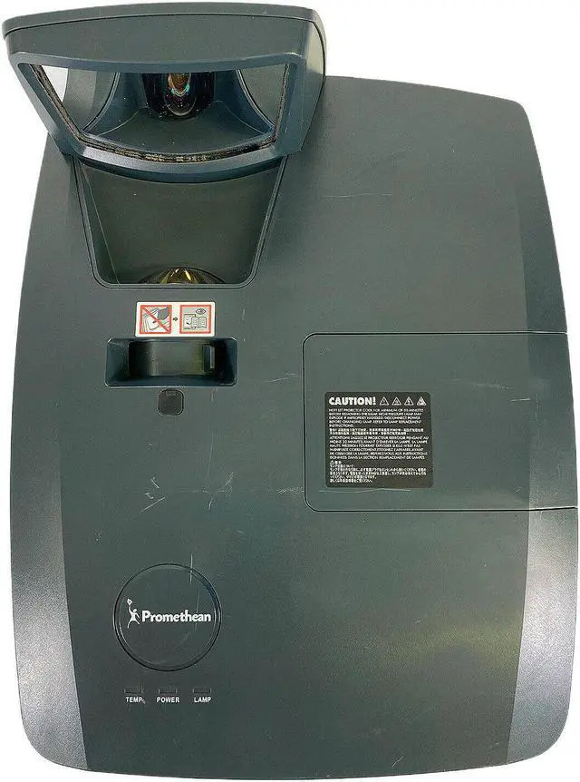 Alt view image 5 of 7 - Promethean UST-P1 DLP Projector UST WXGA 3300 ANSI HD 3D HDMI
