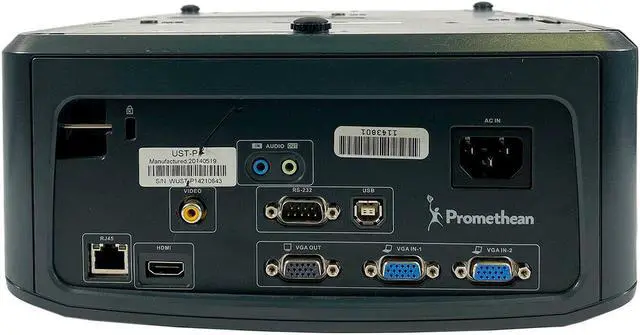 Alt view image 2 of 7 - Promethean UST-P1 DLP Projector UST WXGA 3300 ANSI HD 3D HDMI