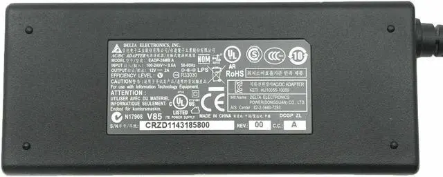 Alt view image 5 of 7 - Genuine Delta Electronics EADP-30FB A AC Adapter Charger 12V 2.5A No Cord