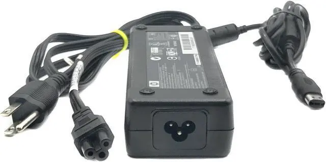 Alt view image 3 of 5 - Genuine 120W HP AC Adapter 18.5V 6.5A Series PPP017L P/N 375126-001 for Pavillion ZV6000 Compaq Presario R4000 w/Cord w/Cord OEM