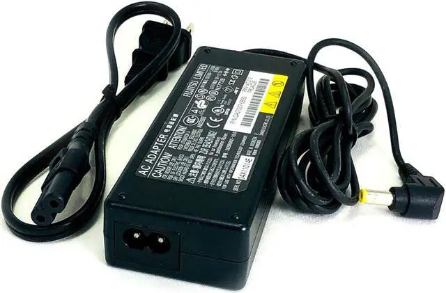 Alt view image 3 of 4 - Genuine Fujitsu Power Supply AC Adapter 19V 3.16A 60W SEB80N2-19.0 for IBM ThinkPad I-Series Laptops w/Power Cord