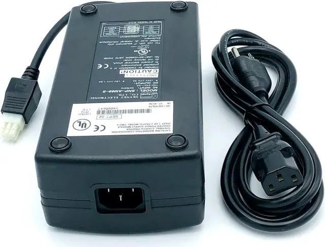 Alt view image 4 of 6 - Genuine Skynet SNP-AM89-S AC/DC Power Supply Adapter 24V 3A/5V 1.5A w/PC