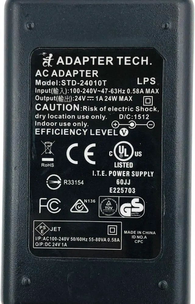 Alt view image 6 of 7 - New Audio Enhancement AC/DC Power Supply Adapter 4.5V 0.6A DE-41-DC045060 OEM