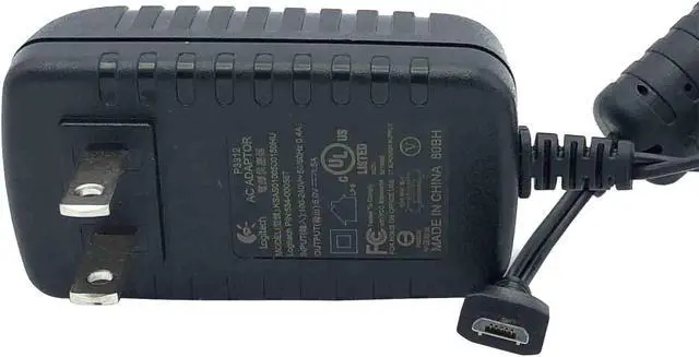 Alt view image 4 of 6 - Genuine Logitech KSAS0100500150HU AC Adapter micro-USB 5V 1.5A