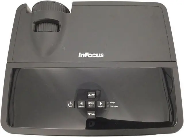 Alt view image 3 of 3 - InFocus IN2124 DLP Projector Portable 3200 ANSI HD 1080p HDMI Bundle