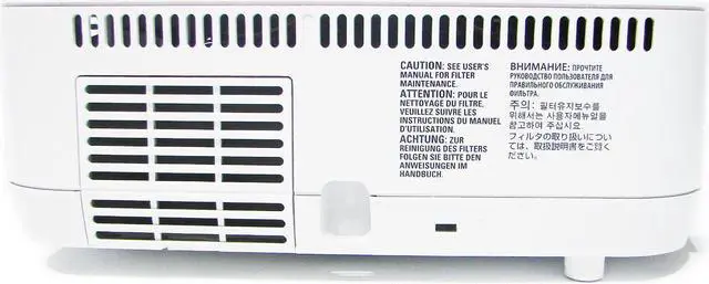 Alt view image 4 of 6 - NEC NP310 LCD Projector 2200 Lumens HD HDMI w/Adapter Remote