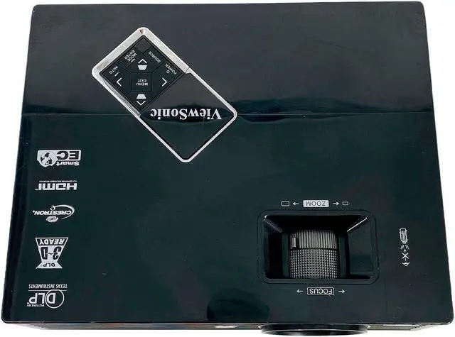 Alt view image 5 of 7 - ViewSonic PJD6253 DLP Projector Portable 3500 Lumens Office 1080p HDMI w/Bundle