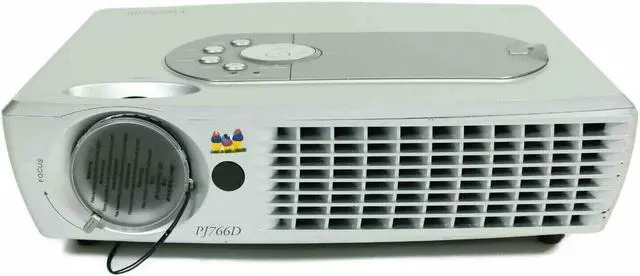 Main image of ViewSonic PJ766D DLP Projector 2500 ANSI HD 1080i HDMI-adapter w/Accessories