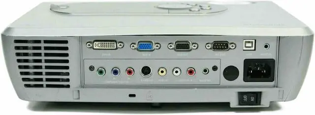 Alt view image 3 of 7 - ViewSonic PJ766D DLP Projector 2500 ANSI HD 1080i HDMI-adapter w/Accessories