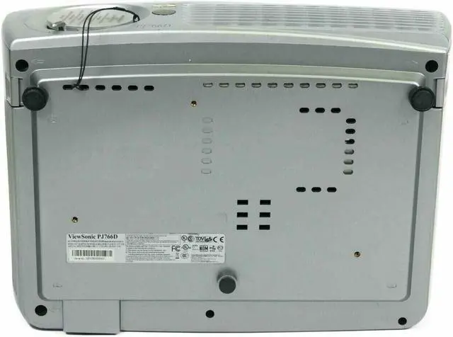 Alt view image 7 of 7 - ViewSonic PJ766D DLP Projector 2500 ANSI HD 1080i HDMI-adapter w/Accessories