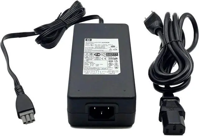 Main image of NEW Genuine HP AC DC Adapter for Printer Scanner Copier All-in-One Printer 1310 1317 1318 1350v 2350 2352 2353 2355 2357 2358 w/Cord