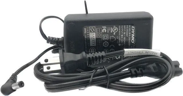 Alt view image 4 of 6 - DYMO AC Adapter Power Supply DSA-0421S-24  for DYMO LabelWriter 450 1750110 w/Cord Genuine