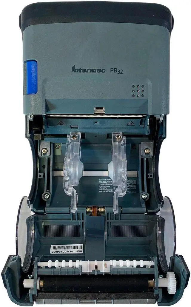 Alt view image 3 of 7 - Intermec PB32 Mobile Direct Thermal Barcode Printer WiFi USB