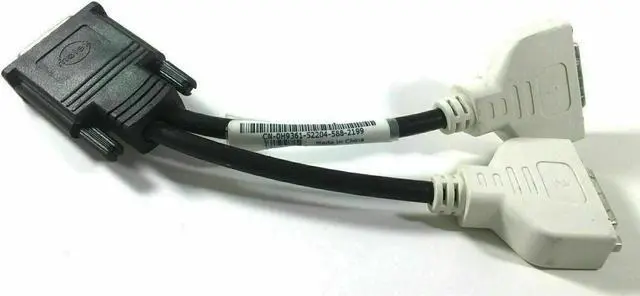 Main image of Dell DMS-59 to Dual DVI-I Dual Link Female Video Cable Adapter CN-0H9361-52204