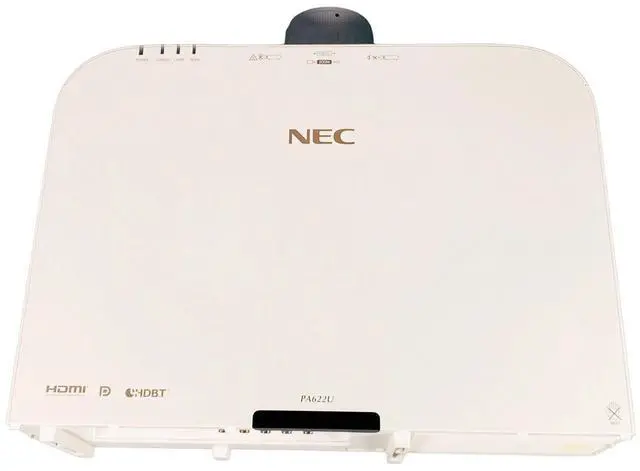 Alt view image 6 of 7 - NEC PA622U 3LCD Projector Large Venue 6200 ANSI 1080p HDMI w/Lens w/Bundle