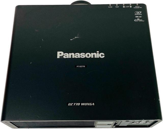 Alt view image 7 of 7 - Panasonic PT-DZ770ULK DLP Projector Large Venue WUXGA 7000 ANSI Professional HD