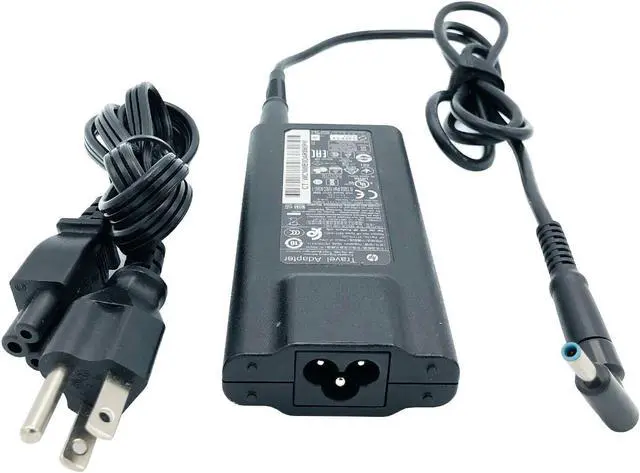 Main image of Genuine HP 65W Travel AC DC Adapter 19.5V 3.33A Model HSTNN-DA14 w/Cord OEM