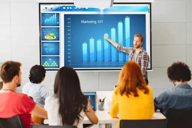 Alt view image 6 of 7 - NEC VE281X 2800 ANSI Lumens DLP Projector HD HDMI 1080 for Conference Meeting Room w/bundle