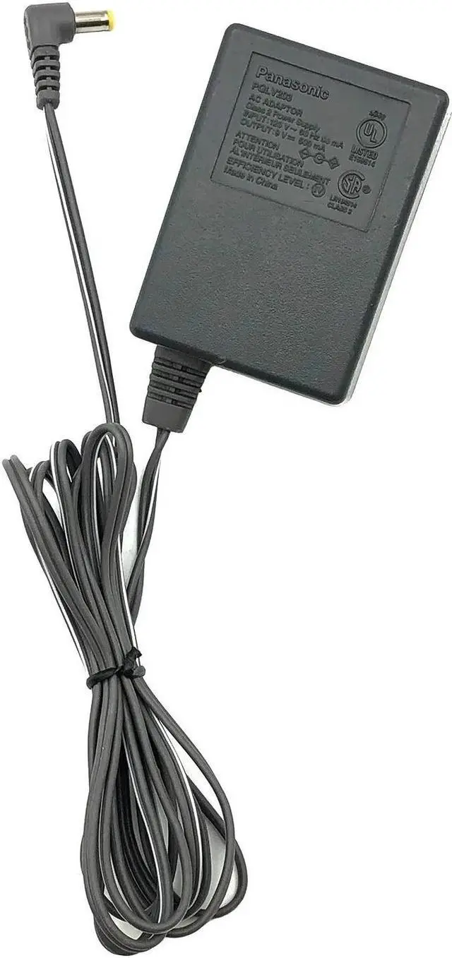 Alt view image 5 of 5 - Genuine Panasonic PQLV203 Class 2 Power Supply 9V 500mA OEM Adapter for Phone