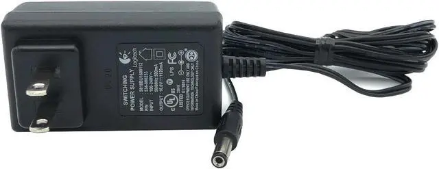 Alt view image 6 of 6 - Genuine Logitech S018BU1600112 AC Adapter 16V 1120mA Power Supply 534-000233