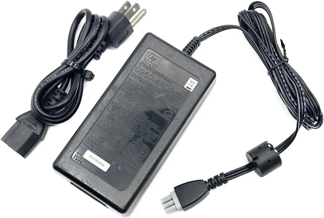 Main image of Genuine HP AC DC Adapter Model 0950-4401 0950-4400 32V 700mA (0.7A) w/Cord OEM