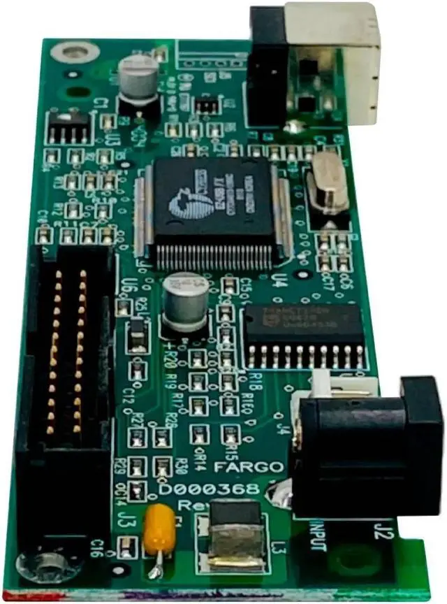 Alt view image 2 of 5 - Genuine HID Fargo D900115 Power Communication Board for DTC300/M DTC400 Printers