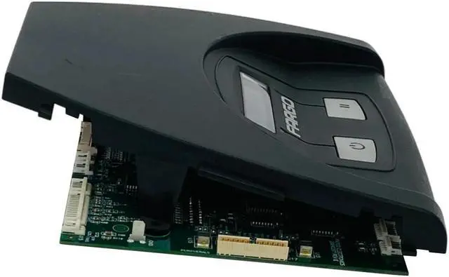Alt view image 4 of 7 - Genuine Fargo D000297 Rev E Main Logic Board, LCD & Cover for DTC400/e Printers