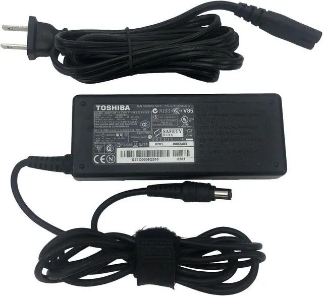 Main image of NEW Genuine Toshiba PA3283U-5ACA 75W 15V 5A Laptop AC Power Adapter w/Cord